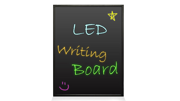 erasable LED illuminated writing board from Pyle Audio