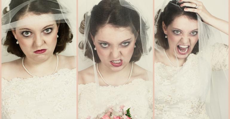 Angry brides