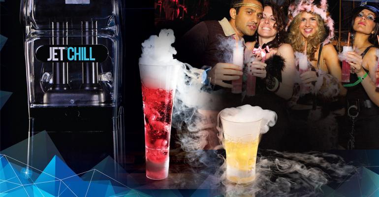 JetChill dry ice cocktail system