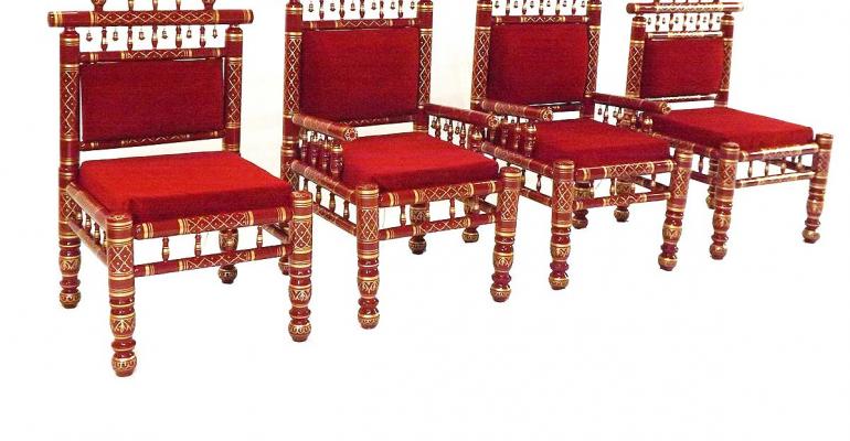 Raj Tents Wedding Throne Chairs