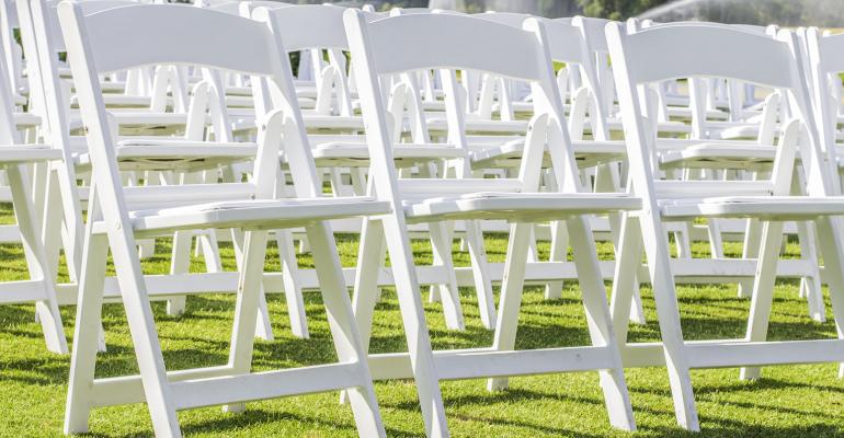 white wooden chairs