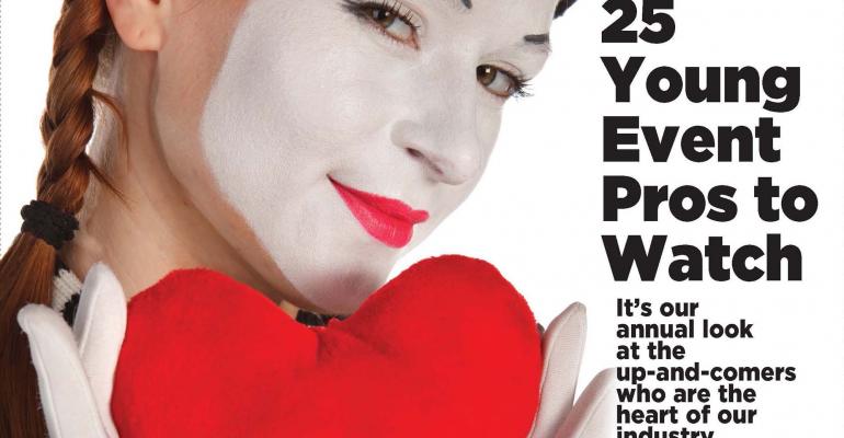 Mime with heart