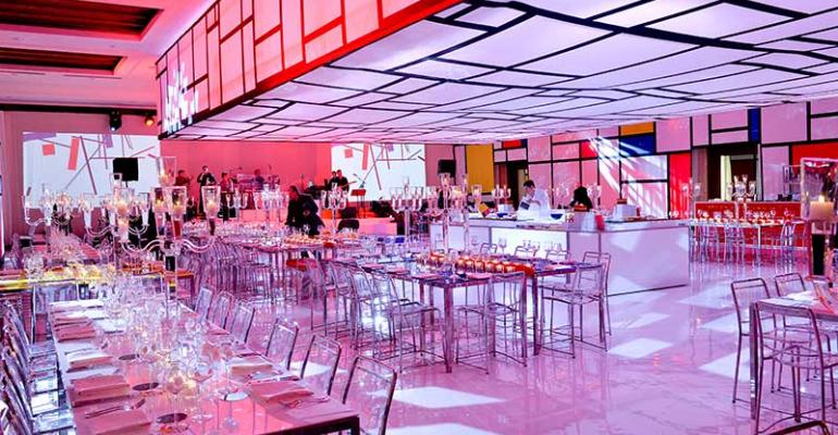 Mondrian Mitzvah: MB Events and Shadow Design Dream up a Color Block Celebration