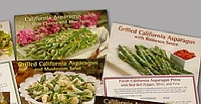 Asparagus Recipes Offered to Caterers