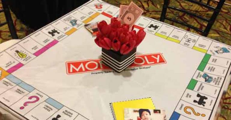 A Monopolytheme party for a oneyearold from Petite Productions