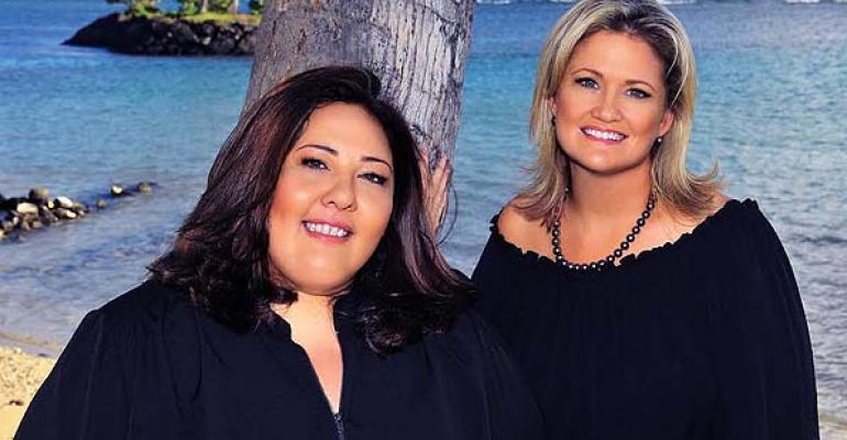 Tatiana von Oelhoffen left and Colleen Reyes have launched DMC Island Style Innovations in Honolulu
