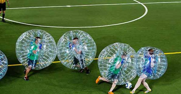 Soccer Bubble game from Coco Events