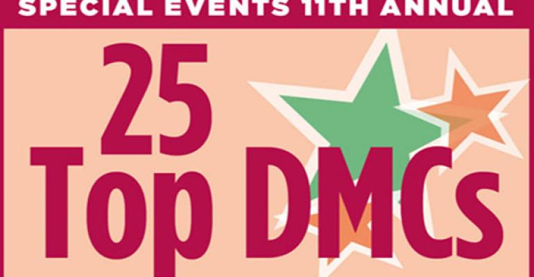 11th annual 25 Top DMC List from Special Events Magazine