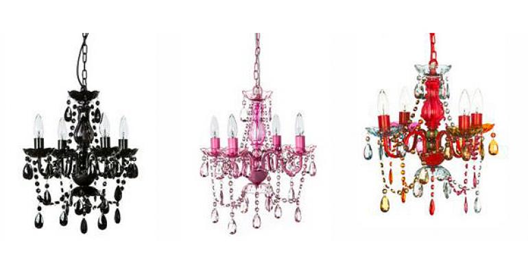 Gypsy Color chandeliers
