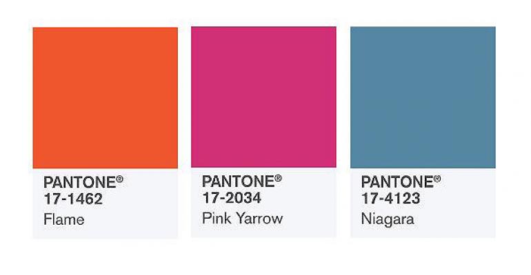 Pantone 2017 top colors