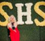 Marilyn Monroe impersonator greets guests at SHS opening