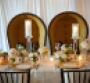Sweetheart chairs for bridal couples