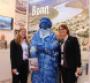 Beethoven statue at IMEX Bonn booth
