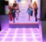 Glowing LED modular dance floor from Brumark