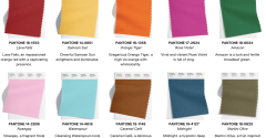 pantone 2022/2023 autumn winter color palette