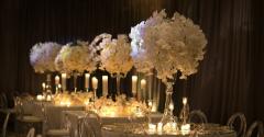 White orchid wedding