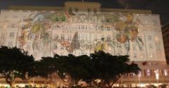 Video mapping on Copacabana Palace