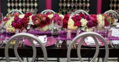High, Low, Floral, Non-floral: Event Centerpieces Mix it All Up Today