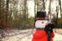 Snowman Figure, Austrian Drapes, Snap/Button Products